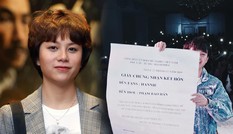 Showbiz 24/12: Bảo Hân khoe giấy 'chứng nhận kết hôn' gây bất ngờ