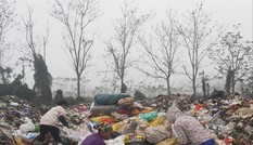 Ngột ngạt vì khói đốt rác