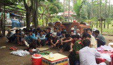 Ra bãi đất cạnh chòm mã đá gà, 37 đối tượng bị bắt