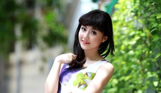 Ngắm nữ sinh xinh đẹp và năng động