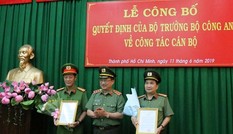 Bộ trưởng Công an bổ nhiệm nhân sự công an TPHCM