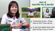 Bác sĩ Lệ Quyên chia sẻ giải pháp điều trị vảy nến, viêm da cơ địa trên VTV2
