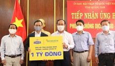 Bia Larue tiếp lửa lạc quan, tiếp sức cho miền Trung ruột thịt