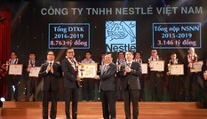 Nestlé Việt Nam được vinh danh Top 30 đơn vị nộp thuế tiêu biểu