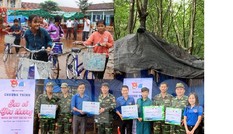 Tuổi trẻ Bình Phước tiếp sức cho học sinh, chiến sĩ vùng biên giới