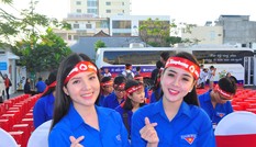 Nhiều hoa khôi, doanh nghiệp tham gia Chủ nhật Đỏ ở Cần Thơ