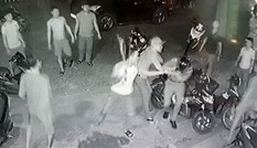 Ngăn khoảng 20 thanh niên hỗn chiến, một chiến sĩ công an bị chém trọng thương