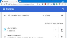 Cách xóa Cookie trên Google Chrome