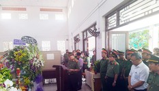 Đại úy công an hy sinh lúc làm nhiệm vụ được thăng cấp bậc hàm