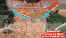 Tái triển khai tìm kiếm người mất tích tại thủy điện Rào Trăng 3