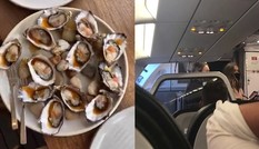 Cô người mẫu chạy đi ăn hàu, để cả chuyến bay đợi 30 phút, còn trách ngược các hành khách