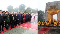 Lãnh đạo Đảng, Nhà nước vào Lăng viếng Chủ tịch Hồ Chí Minh