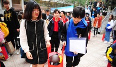 Sinh viên Thủ đô đi xe miễn phí về quê đón Tết