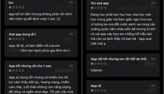 Nhiều học sinh Việt rủ nhau đánh giá 1 sao ứng dụng học online