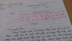 Sử dụng tiếng Anh trong bài kiểm tra Văn, nam sinh bị cô giáo “đáp trả” cực gắt
