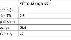 Nam sinh có điểm tổng kết 9.5 nhưng chỉ xếp hạng 38 trong lớp, lý do khiến ai cũng bất ngờ