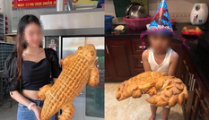 Cô gái đặt mua bánh mì cá sấu qua mạng, lúc nhận hàng không biết nên khóc hay nên cười