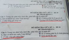 Đề kiểm tra môn Toán toàn là “Rap Việt“: Đây chính là thầy giáo “bắt trend” nhất năm!