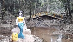 Cận cảnh khu du lịch Suối Ngọc - Vua Bà bỏ hoang, lãng phí