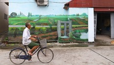 Mãn nhãn với làng bích họa siêu thực ngay tại Hà Nội