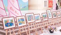 Hàng nghìn học sinh Hà Nội trổ tài vẽ tranh để truyền tải ước mơ về thành phố xanh