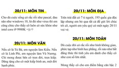 “Chất” ngất với bộ lời chúc 20/11 “đo ni đóng giày” cho từng bộ môn, bạn đã lưu lại chưa?