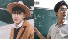 Thầy giáo livestream dạy Toán cực “gắt”, nhưng gây chú ý là nhan sắc “đánh cắp trái tim“