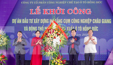 Hà Nam khởi công 2 dự án chào mừng Đại hội Đảng bộ tỉnh nhiệm kỳ 2020-2025