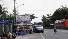 Công an mời chủ quán Bà Tám BOT Cai Lậy làm việc