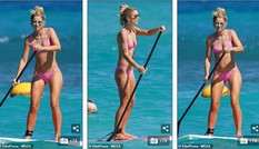 Vogue Williams diện bikini hai mảnh, khoe body không chút mỡ thừa