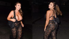 Lauren Goodger gây sốc với bộ cánh ‘khoét trên, xuyên thấu dưới’ phản cảm