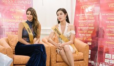 Huyền My tự tin nói tiếng Anh lưu loát trong vòng phỏng vấn