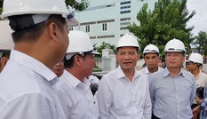 Tân bí thư Đà Nẵng kiểm tra tiến độ hầm chui phục vụ APEC
