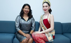 Đương kim Hoa hậu Hòa bình Thái Lan bị chê đem thảm họa