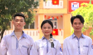 Học sinh Nghệ An háo hức 'Nói không với thuốc lá, thuốc lá điện tử'