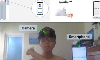 Nhóm sinh viên dùng AI chuyển đổi thủ ngữ sang giọng nói và văn bản