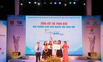 Giải thưởng Sinh viên nghiên cứu khoa học Euréka 2021 thu hút 132 trường tham gia