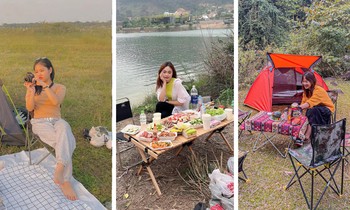 Trào lưu cắm trại ngoài trời thu hút bạn trẻ Gen Z