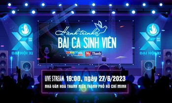 Hành trình 'Bài ca sinh viên' đến với TP. HCM