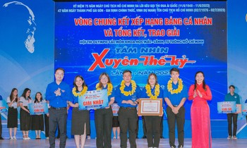 Trương Văn Hoài Khanh giành Quán quân cuộc thi 'Tầm nhìn xuyên thế kỷ'