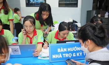 Giúp tân sinh viên giải quyết chuyện phòng trọ