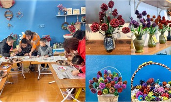 Trung tâm Hương Giang - Nơi những đóa hoa 8/3 nở trên tay trẻ khuyết tật
