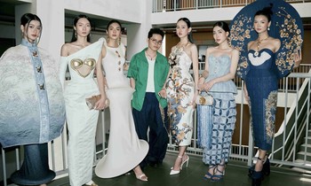 Tân thủ khoa ngành thời trang đưa nghệ thuật Làng gốm vào bộ sưu tập Lộc Tứ Bình