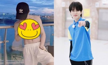Jack khoe nhận được đồng phục Running Man nhưng Đom Đóm lại căng mắt đi soi "áo"