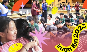 TP.HCM: "Mờ ê mê" hội trại Vươn Lên 2023 đón hội tân binh THPT chuyên Lê Hồng Phong