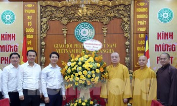 T.Ư Hội LHTN Việt Nam chúc mừng Giáo hội Phật giáo Việt Nam dịp Đại lễ Phật đản 2022