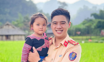 Cảm thấy mình trưởng thành khi cống hiến vì cộng đồng trong màu áo Công an Nhân dân