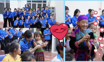 Sinh viên tình nguyện đưa truyền thông giới tính đến vùng sâu, vùng xa Lào Cai