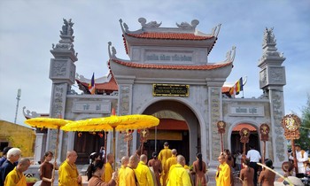 Khánh thành tôn tạo 3 ngôi chùa tại huyện đảo Trường Sa: Thiêng liêng những cột mốc tâm linh