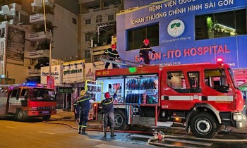 TPHCM: Cháy nhà trong đêm, hai người tử vong